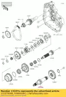 131070088, Kawasaki, 01 albero, terzo, 16t kawasaki  400 2017 2018 2019 2020, Nuovo