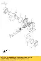 1266704F01, Suzuki, gear,crk balanc suzuki xf freewind u  xf650 lt a500f quadmaster 650 500 , New