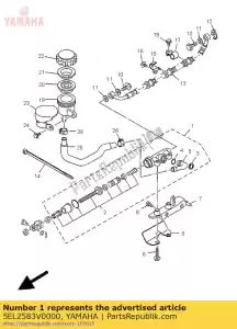 yamaha 5EL2583V0000 rr. zespó? pompy g?ównej. - Dół