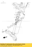 5131131F10, Suzuki, suporte, frente f suzuki gsf bandit su s  u gsf600ns gsf600nsz 600 , Novo