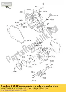 Kawasaki 110650899 casquette - La partie au fond