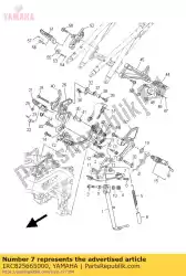 Aquí puede pedir interruptor, soporte lateral de Yamaha , con el número de pieza 1RC825665000: