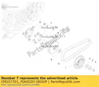 CM257703, Piaggio Group, Boîtier à rouleaux complet piaggio vespa fly gts super liberty lt lx lxv primavera rp8m45410 rp8m82221, rp8m82413, rp8m82211, rp8m8243, zapma1401, rp8m8245, rp8m82121, rp8m82416, rp8m82413 rp8m82222, rp8m82210, rp8m82414, rp8m8242, rp8m8244, rp8m82415, rp8m8240 rp8m89200, rp8ma4200, Nouveau