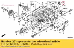 lager, radiale kogel spec van Honda, met onderdeel nummer 91017HN8003, bestel je hier online: