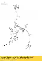 5948018H10, Suzuki, hose comp,front suzuki gsf bandit su a sua s sa  u ua gsf1250nsnasa gsf650nsnasa gsf1250nassa gsf1250sa gsf1250a gsf650sasa 650 1250 , New