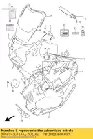 9440143C7133J, Suzuki, capot, capot, r suzuki gsx  fu f fu2 gsx600fuu2 600 , Nouveau