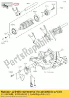 131400048, Kawasaki, cambio de horquilla, entrada kawasaki zx6r ninja r p zx 6r abs zx600 zx636 636 se 600 , Nuevo