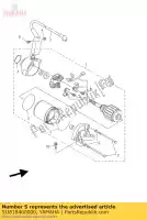 5JJ818460000, Yamaha, schroef yamaha yzf r 1000 1, Nieuw