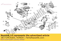 Aqui você pode pedir o nenhuma descrição disponível no momento em Honda , com o número da peça 38771MCA000: