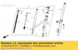 Aqui você pode pedir o nenhuma descrição disponível no momento em Honda , com o número da peça 51500GCF671: