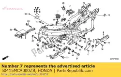 Here you can order the cover,l pivo*nh1* from Honda, with part number 50415MCA000ZB: