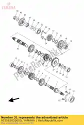 Tutaj możesz zamówić brg, r-b 6205du8 52mm nk od Yamaha , z numerem części 933062055000: