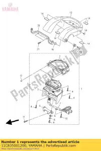 yamaha 11C835001200 mètre - La partie au fond