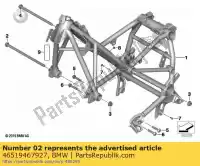 46519467927, BMW, screw - m12x255-10.9-mk bmw  1250 2018 2019 2020 2021, New