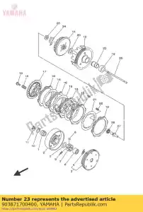 yamaha 903871700400 collar - Bottom side