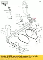 140730028, Kawasaki, kana?, z??cze wydechowe kvf750-a1 kawasaki  brute force kvf 650 750 2005 2006 2007 2008 2009 2010 2011 2012 2013 2014 2015 2016 2017 2018 2019 2020 2021, Nowy