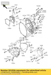 Here you can order the bolt-flanged-small,6x35 zx636d from Kawasaki, with part number 132BC0635: