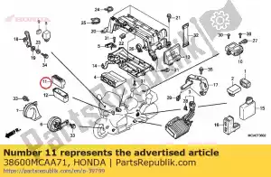 Honda 38600MCAA71 jednostka steruj?ca abs - Dół