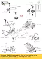 510495009, Kawasaki, Tanque de tapa, combustible kawasaki ninja ex krt edition b  sl z a bx250 abs br250 f r ex250 k e 250r 300 250sl z250sl z300 ex300 se 300se 250 , Nuevo