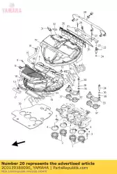 Ici, vous pouvez commander le tuyau auprès de Yamaha , avec le numéro de pièce 2C0139380000: