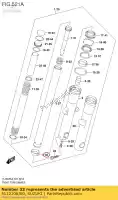 5112106J00, Suzuki, struik, schuif suzuki vl1500bt intruder vl1500t vl1500b 1500 , Nieuw