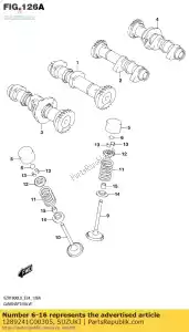 Suzuki 1289241C00305 cale, poussoir - La partie au fond