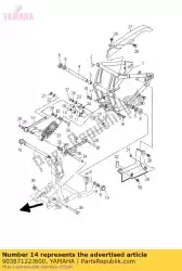 Ici, vous pouvez commander le col (34l) auprès de Yamaha , avec le numéro de pièce 90387122J600: