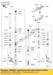 Tutaj możesz zamówić tuleja-przedni widelec zx1000jbf od Kawasaki , z numerem części 440650040: