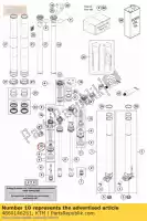 48601462S1, KTM, olio per manicotto a vite cpl. husqvarna ktm  sx 125 150 250 300 350 450 2016 2017 2018 2019 2020, Nuovo