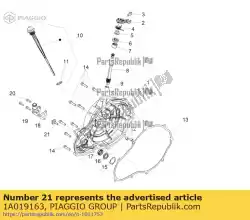 Tutaj możesz zamówić witamy specjalnie od Piaggio Group , z numerem części 1A019163: