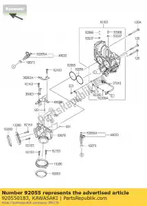 kawasaki 920550183 ring-o, 49.7x2.4 vn1700c9f - Il fondo