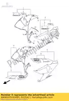 6868047H00ABT, Suzuki, set di nastri, lato c suzuki gsx r 1000 2012, Nuovo