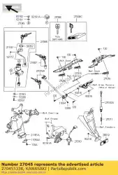 Qui puoi ordinare switch-assy da Kawasaki , con numero parte 270455338: