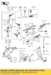 Kawasaki 270455338 switch-assy - Il fondo