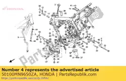 Here you can order the body comp.,*r134* from Honda, with part number 50100MN9650ZA: