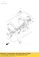 3515145900, Suzuki, réglage de la vis suzuki vl volusia  gsf bandit s gz marauder gsx g u gs e sa z es f vz su gsxr w eu vx intruder lc tr street magic ef rg gamma uc dr se seu inazuma v limited 1 bu gsx550 r750 gsx1100esef gsx1150ef gsx550esfu r1100 r750x r750r rg125cuc rg125abuaubu gs500eu , Nouveau