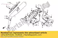 18423KPC640, Honda, Ok?adka, fr. dawny. rura honda xl varadero v xl125v 80kmh 125 , Nowy