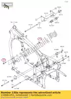 130BB1055, Kawasaki, bolt-flanged,10x55 kawasaki vn voyager custom k classic e kle  a z j b h drifter c gpz uni trak d zr7 s en zx10r ninja f rx gt g special edition tourer vulcan lt ex400 zx1000 z550 ex305 abs police p zx400 r z750 limited zr7s zr750 gpz1100 gpz305 belt drive gpz400a gpz550 gp, New