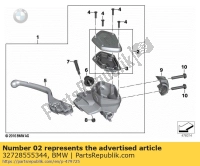 32728555344, BMW, Satz kappen, flüssigkeitsbehälter, bremsen, Neu