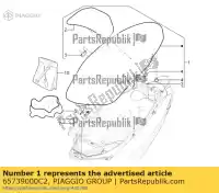 65739000C2, Piaggio Group, siod?o w komplecie z czujnikiem piaggio mp zapm75100 zapta0100 125 300 2011 2016 2017 2018 2019, Nowy