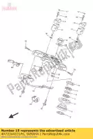 4H72344101P6, Yamaha, Soporte, asa superior yamaha fz lc 4l1 europe 214l1-332e2 xj xp500, 5gj1, 115gj-300e6 250 500 600 800 1981 2001 2010 2011 2012 2013 2014 2015 2016, Nuevo