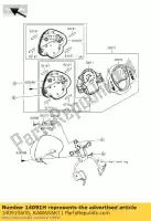 140910600, Kawasaki, cover,meter,lwr er650b6f kawasaki er-6n 650 2006 2007 2008, New