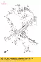 5LP124110000, Yamaha, termostat yamaha fz fzs vmx yfm yzf r 660 800 1000 1700 2001 2002 2003 2004 2005 2006 2007 2008 2009 2010 2011 2012 2013 2014 2015 2016, Nowy