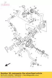 Here you can order the thermostat from Yamaha, with part number 5LP124110000: