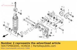 Honda 50475MBG000, No description available at the moment, OEM: Honda 50475MBG000