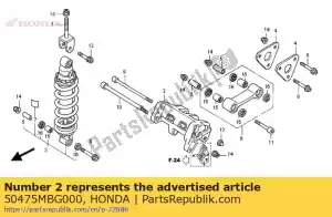 honda 50475MBG000 geen beschrijving beschikbaar op dit moment - Onderkant