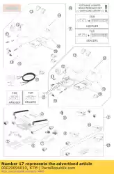 Here you can order the diagn. Cable ext. Power supply from KTM, with part number 00029096010: