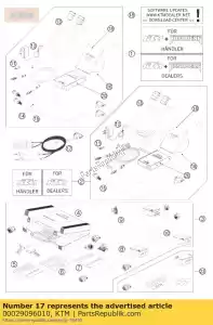 ktm 00029096010 diagn. cabo ext. fonte de energia - Lado inferior