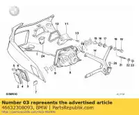 46632308093, BMW, frame - link (dal 06/1988) bmw  750 1000 1984 1985 1986 1987 1988 1989 1990 1991 1992 1993 1994 1995, Nuovo