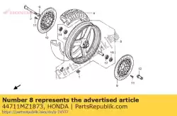 Aquí puede pedir no hay descripción disponible en este momento de Honda , con el número de pieza 44711MZ1873: